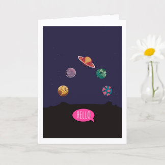 Carte Folded Greeting Card