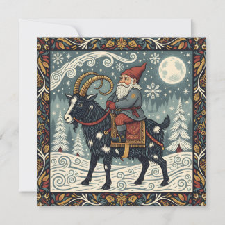 Carte Folklore scandinave Tomte 