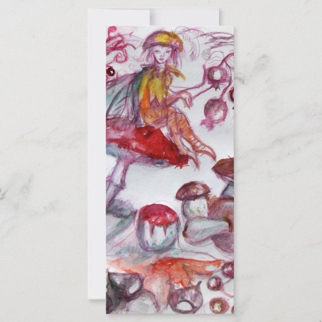 CARTE FOLLET MAGIQUE DE CHAMPIGNONS (Devant)