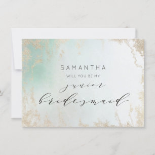 Carte Fond Abstrait Aqua Ombre avec Parties scintillant 