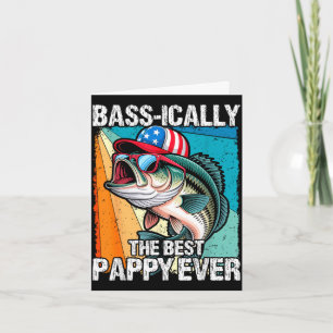 Carte Fondamentalement le pappy jamais drôle pêche au ba