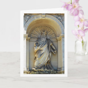 Carte Fontana dell'Acqua Felice Statue, Rome, Italie