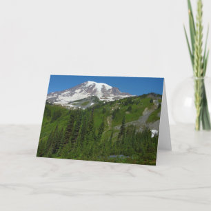 Carte Fonte glaciaire au mont Rainier