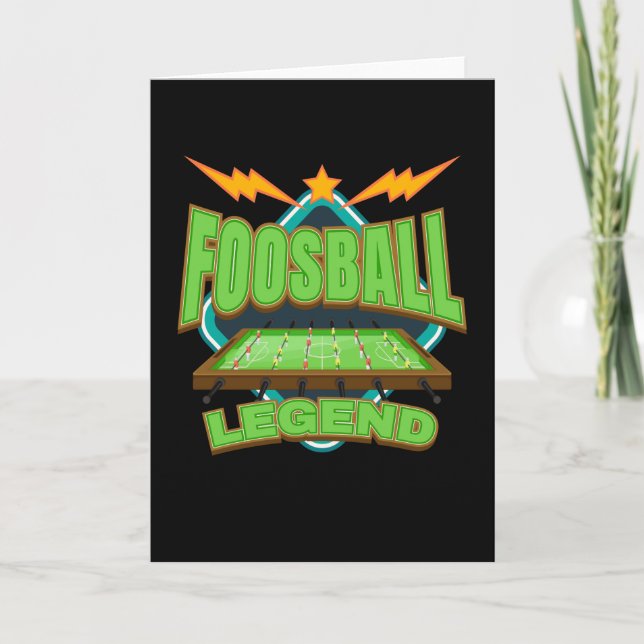 Carte Foosball Legend Spinning Soccer (Devant)
