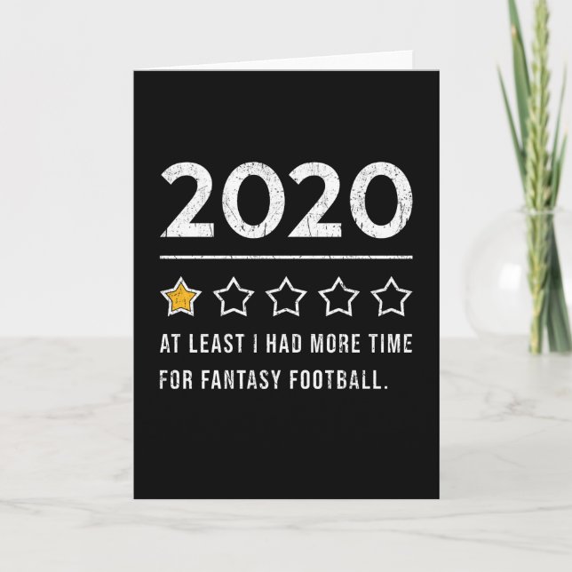 Carte Football d'Imaginaire Dit Drôle 2020 (Devant)