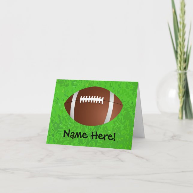 Carte Football Field Junior Varsity (Devant)