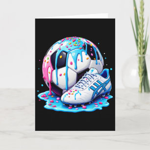 Carte Football Glace Saupoudrer Thème Jeunesse Respecter