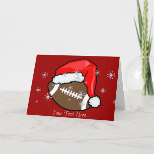 Carte - Football Père Noël