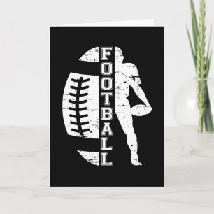 Carte Football Sport Jeu Équipe Américaine Drôle Idée ca