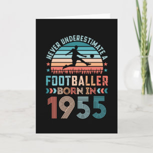 Carte Footballeur né 1955 Football 70e anniversaire Cade