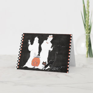 Carte Force de base et Pilates d'Halloween fantômes mart