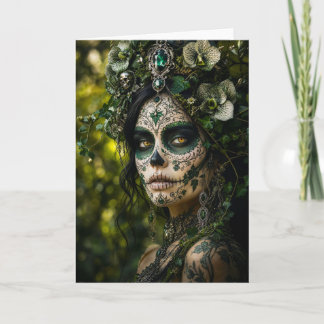 Carte Forêt d'émeraude Calavera – Botanique verte