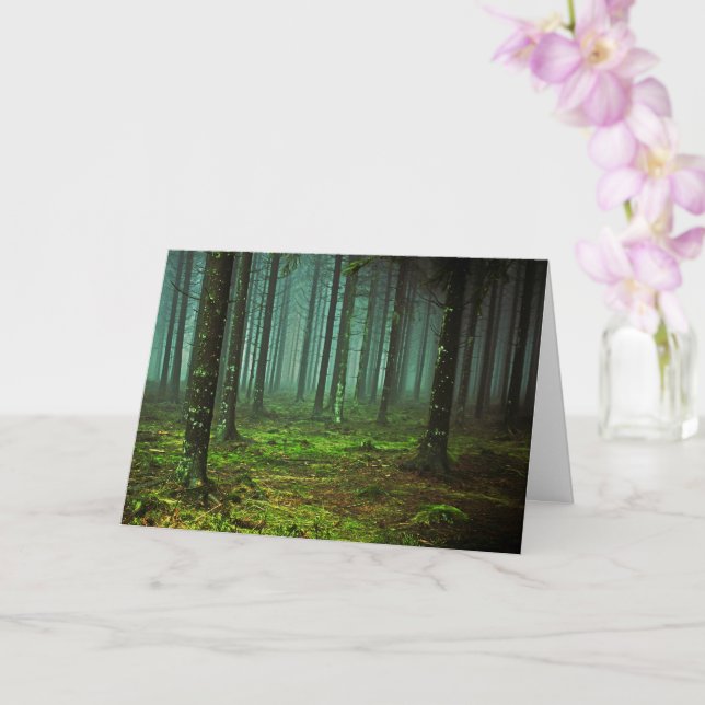 Carte Forêt enchantée 1 (Orchidée)