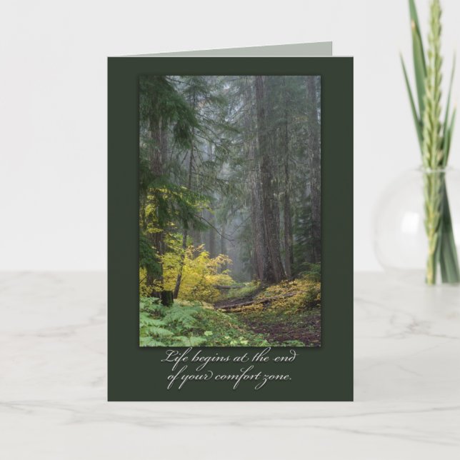 Carte Forêt Inspirationnelle (Devant)