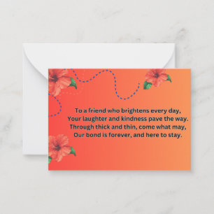 Carte Forever Friends