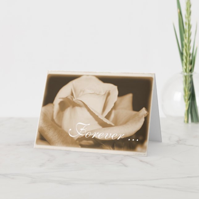 Carte Forever Love Valentine (Devant)