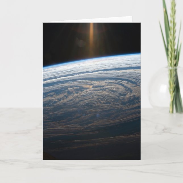 Carte Formations Nuageuses Dans L'Océan Indien Sud. (Devant)