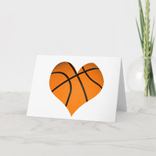 Carte Forme cardiaque du basket-ball
