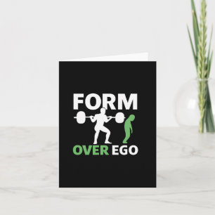 Carte Forme Sur Ego Gym Poids Bodybuilding Conception