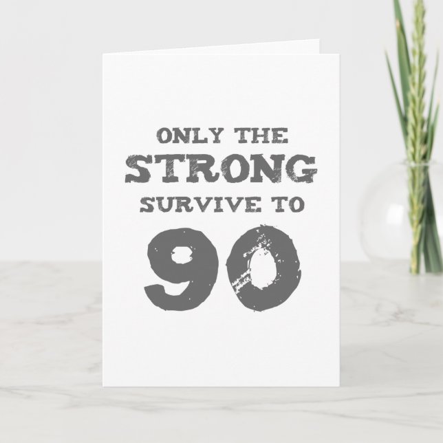 Carte Fort 90e anniversaire (Devant)