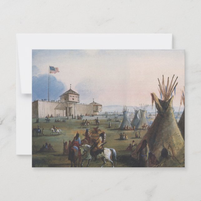 Carte Fort Laramie, Fort Sublette, Fort William, Miller (Devant)