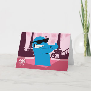 Carte Foster's Home for Imaginary Friends Bloo Cool