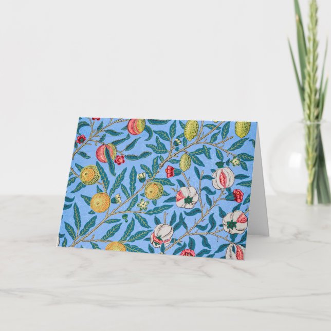 Carte Four Fruit, William Morris (Devant)