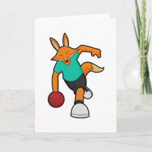 Carte Fox à Bowling avec Bowling ball