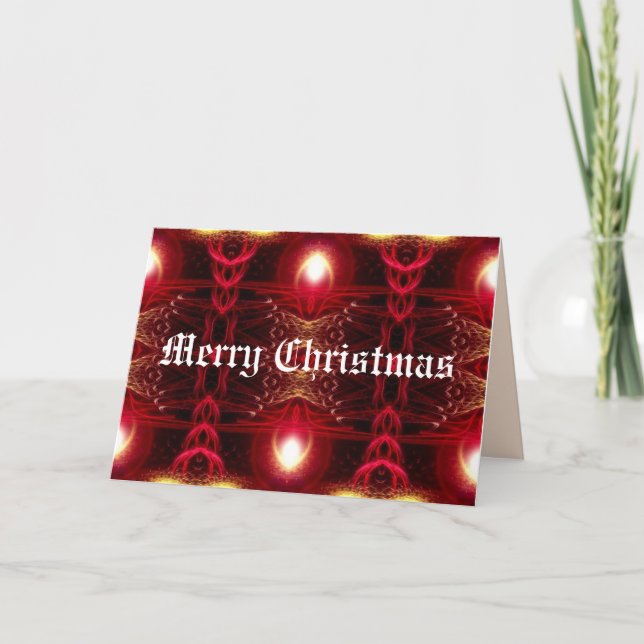 Carte Fractages de Noël (Devant)