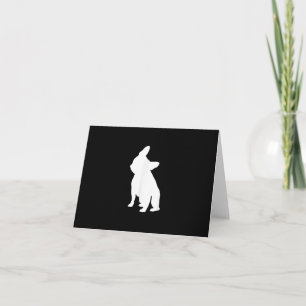 Carte français bulldog   frenchie cadeau mignon