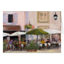 Carte française de café de pays