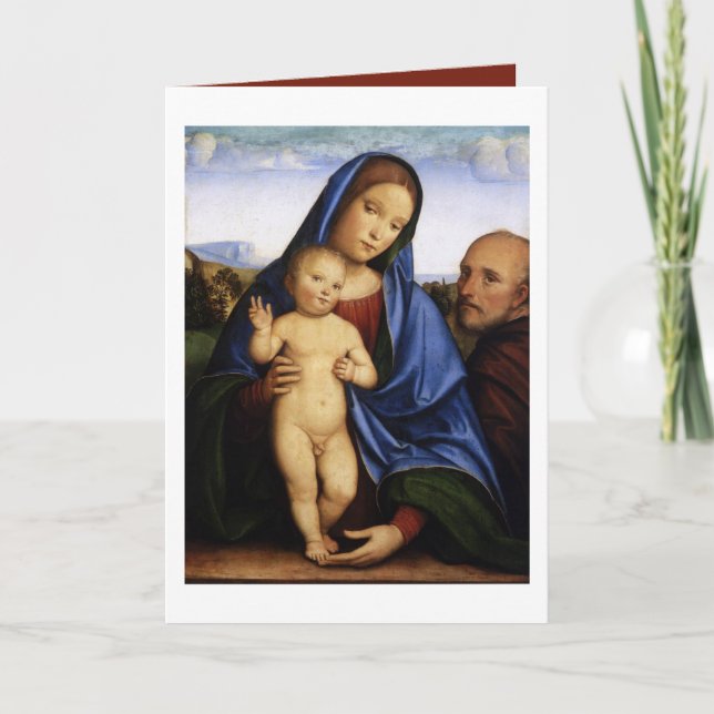 Carte Francesco Francia La Sainte Famille (Devant)