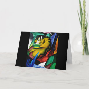 Carte Franz Marc, Fine Art Tiger
