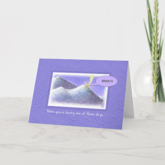 Carte Frappe de foudre humoristique garder le contact (Devant)