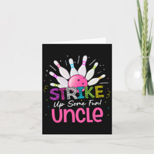 Carte Frappe Un Oncle Amusant Du Bol Fille Anniversaire