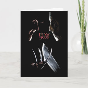 Carte Freddy contre Jason   Affiche théâtrale
