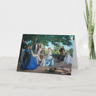 Carte Frédéric Bazille - La Réunion de Famille