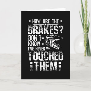 Carte Freins Motocross Dirt Bike
