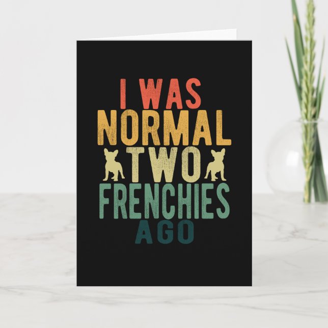 Carte Frenchie Bulldog (Devant)