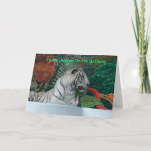 Carte Frère de joyeux anniversaire