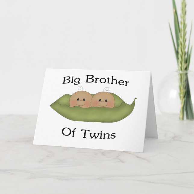 Carte Frère des jumeaux (Devant)
