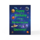 Frère en droit Anniversaire meilleur dans l'univer