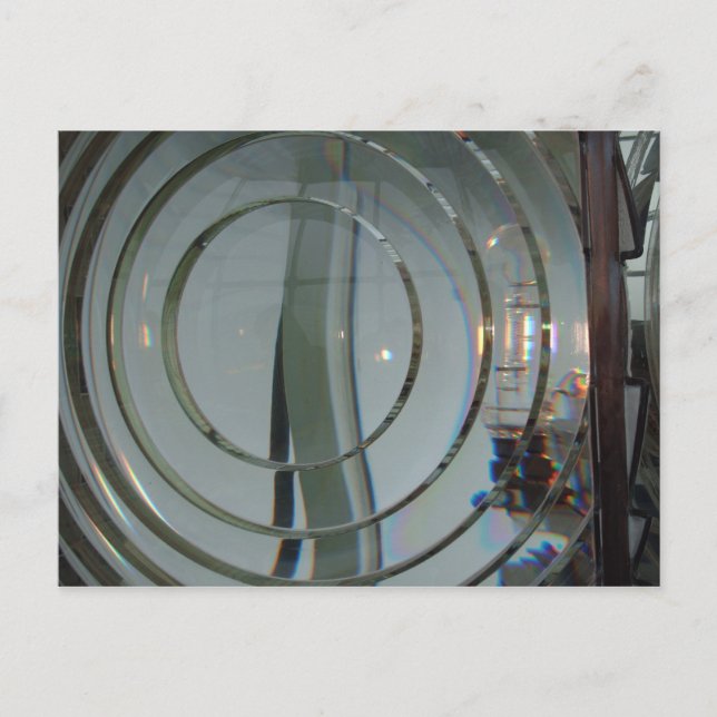 Carte Fresnel Lens du phare du Cap Blanco (Devant)