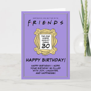 Carte FRIENDS™   Celui avec le 30e anniversaire