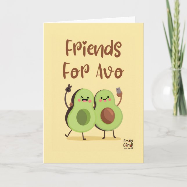Carte Friends Forever Funny (Devant)