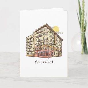 Carte FRIENDS™   L'immeuble de l'appartement de Monica