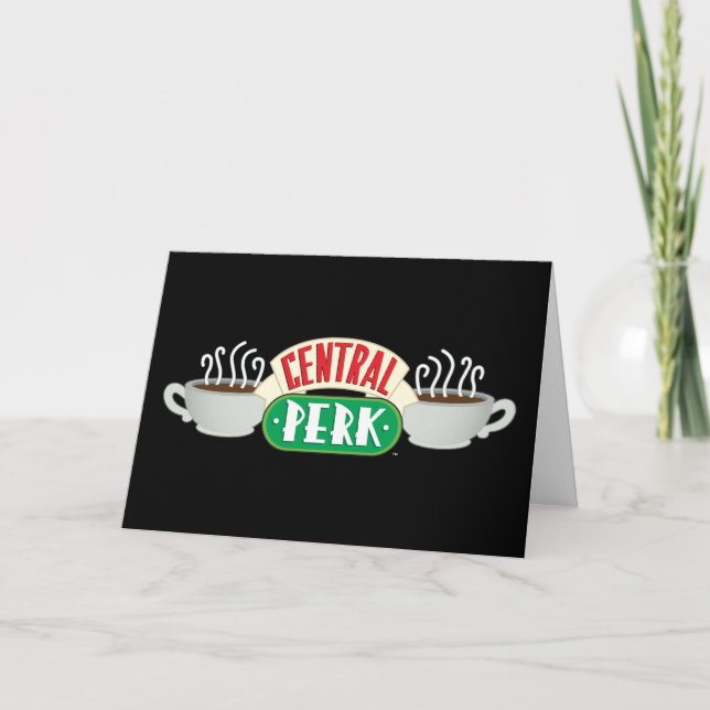 Carte FRIENDS™| Logo Central Perk (Devant)