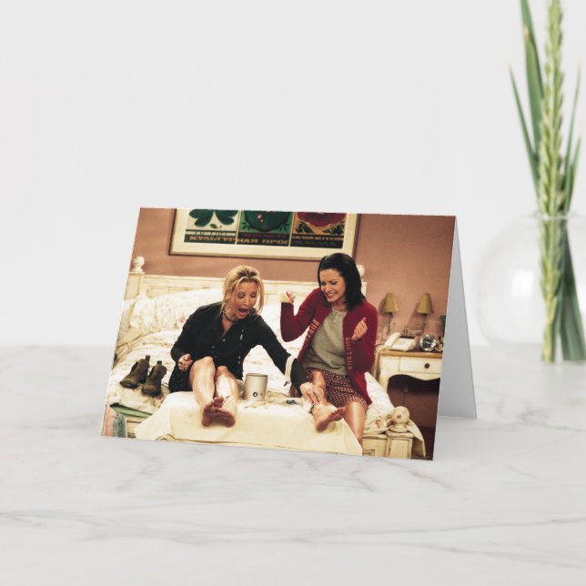 Carte FRIENDS™| Phoebe et Monica Cignets (Devant)