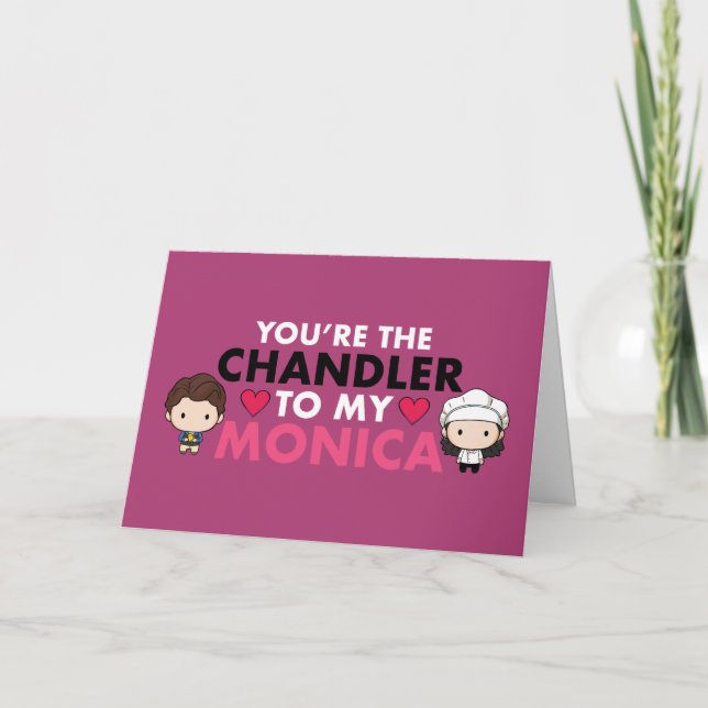 Carte FRIENDS™ | Tu es mon Chandler à moi (Devant)