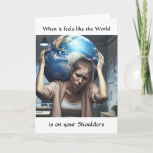 Carte Friendship Support When the World
